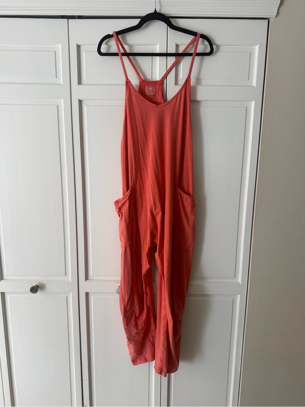 FP Movement by Free People Hot Shot Onesie Coral Size XS